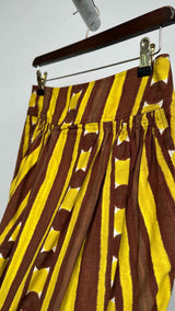 Marni Stripe/Dot Pencil Skirt