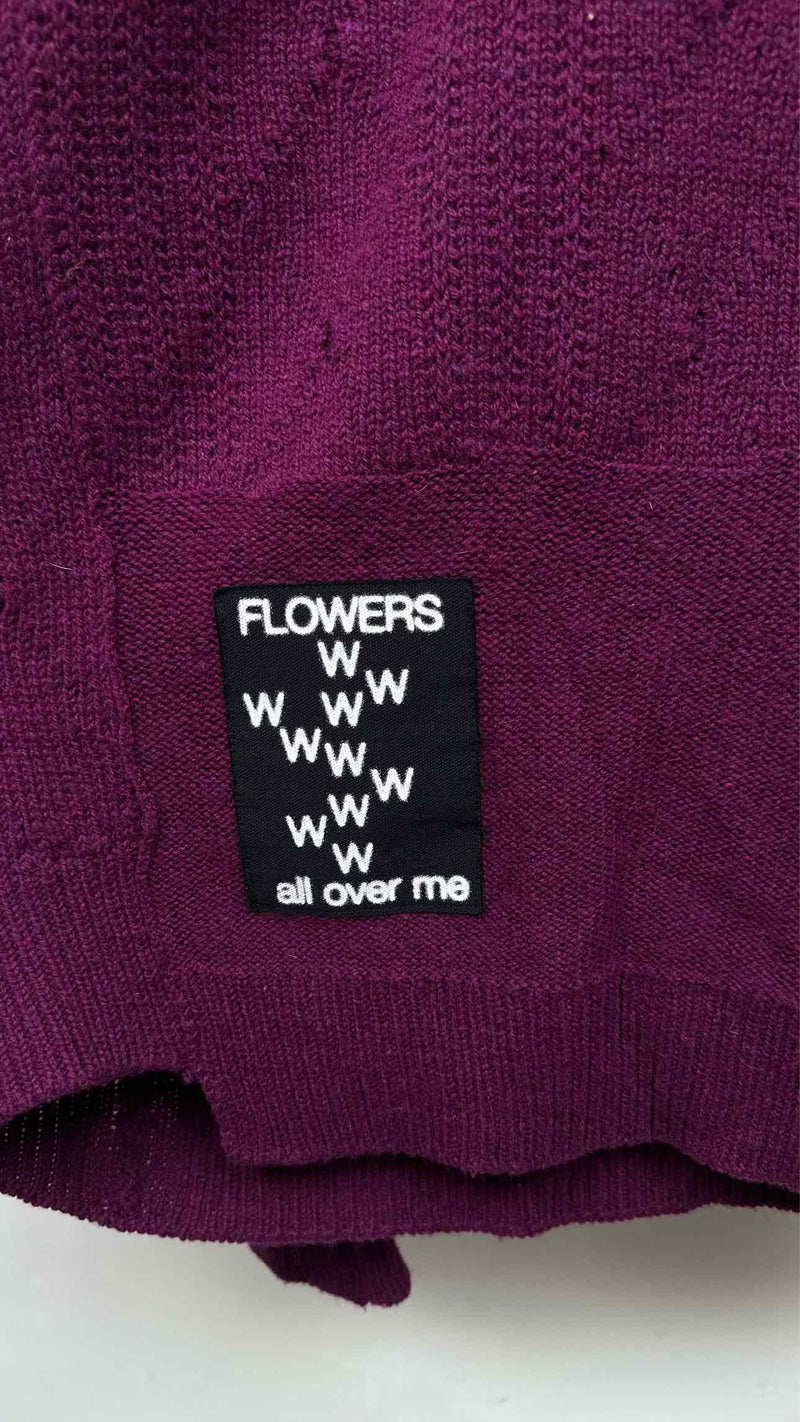 Raf Simons Oversized Patched Cable Sweater