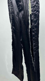 Comme Des Garçons Satin Cut-out Wide Pants