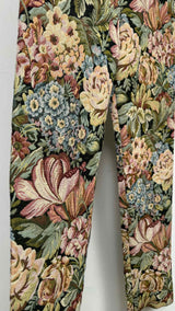 Alexander McQueen Floral Jacquard Pants