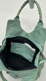 Balenciaga Aqua Giant Folder Bag
