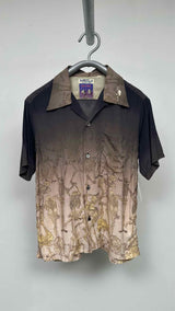 Sun Surf X Kyosai Kawanabe S/S Gradient Gaki Kyosai Hawaiian Shirt
