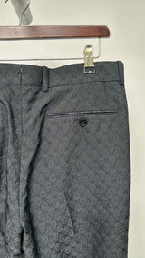 Alexander McQueen Skull Jacquard Pants