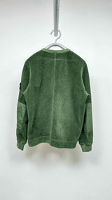 Stone Island Corduroy Elbow-patched Sweatshirt