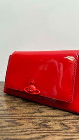 Vivienne Westwood Hazel Patent Shoulder Bag