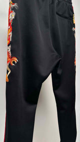 Doublet Chaos-embroidered Track-Pants