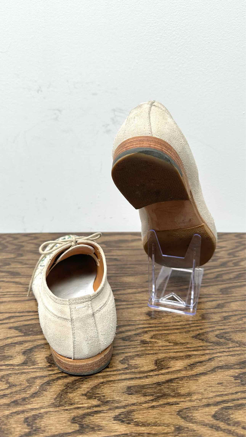 Margiela Overpainted Suede Sneakers