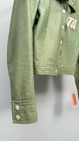 Courreges X UTA Arline Flight Crew Uniform Faux Leather Jacket