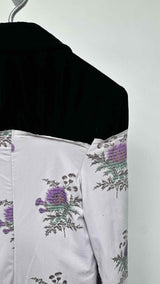 Comme Des Garcons Constructed Paneled Floral Coat