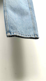Gucci Floral Bee Embroidered Tapered Jeans