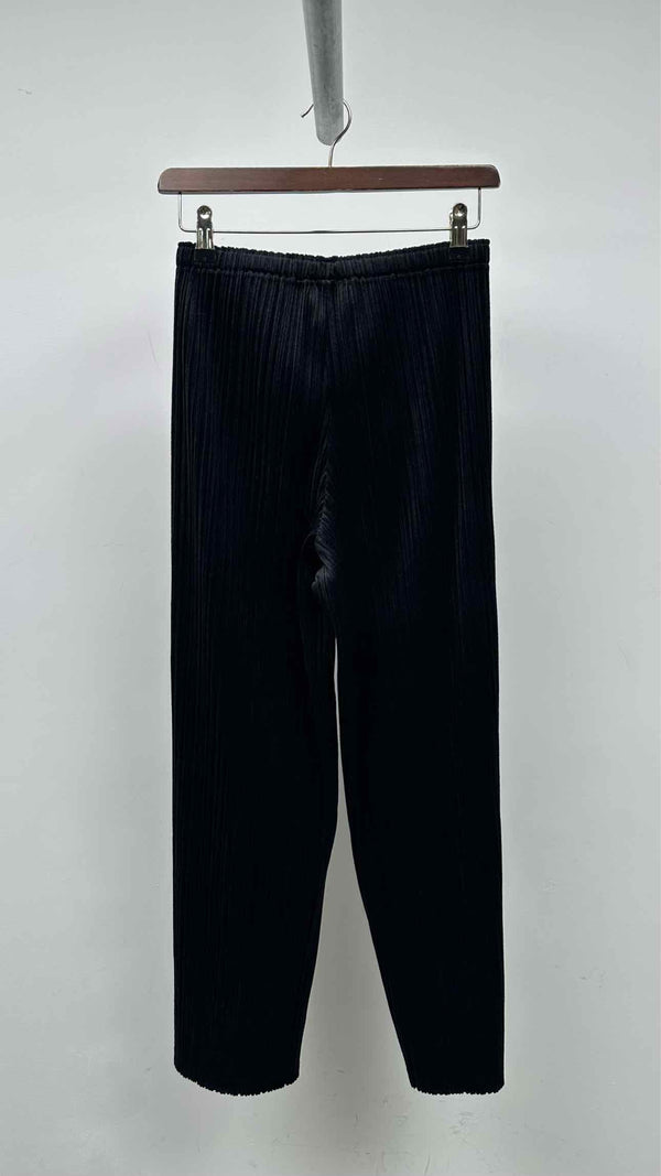 Pleats Please Velvet Pleated Pants