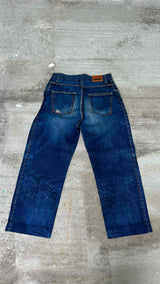 Junya Watanabe Denim Trompe L'oeil Flat Wide Jeans