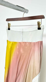 Rick Owens Asymmetrical Front-hanging Satin Easy Shorts
