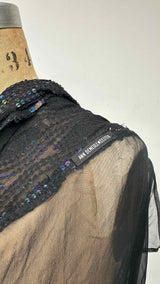 Ann Demeulemeester Silk Sequin Wrap Sheer Set-up