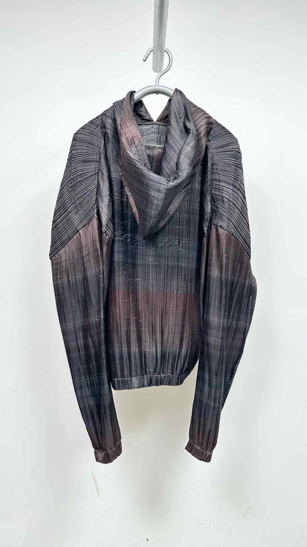 Off-White Oversized Pleated Hoodie