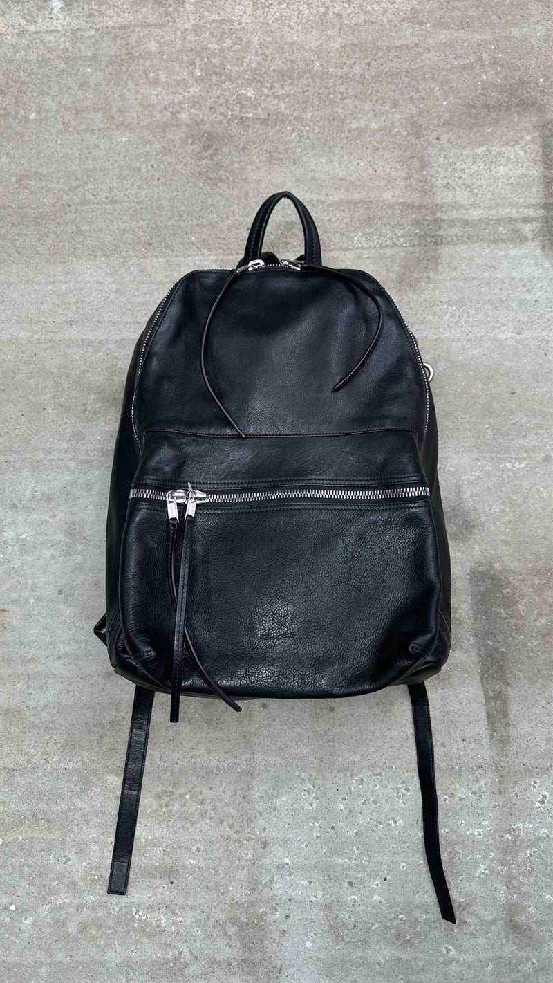 Rick Owens Leather Backpack