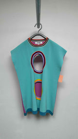 Christopher John Rogers N/S Circuler Hole-punch Knit Top
