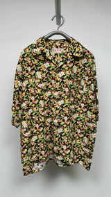 Marni S/S Floral Satin Bowling Shirt