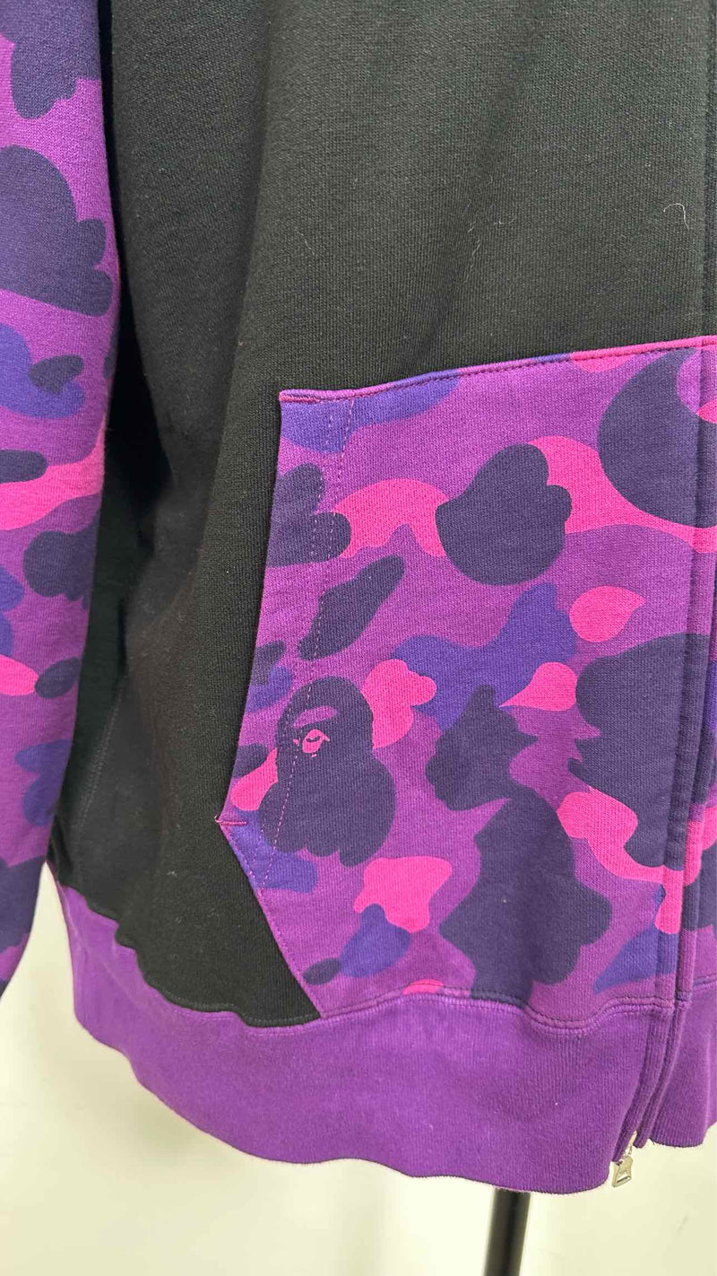 Bape Zip-up Camo Hoodie