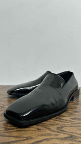 Ferragamo Square-toe Leather Loafers