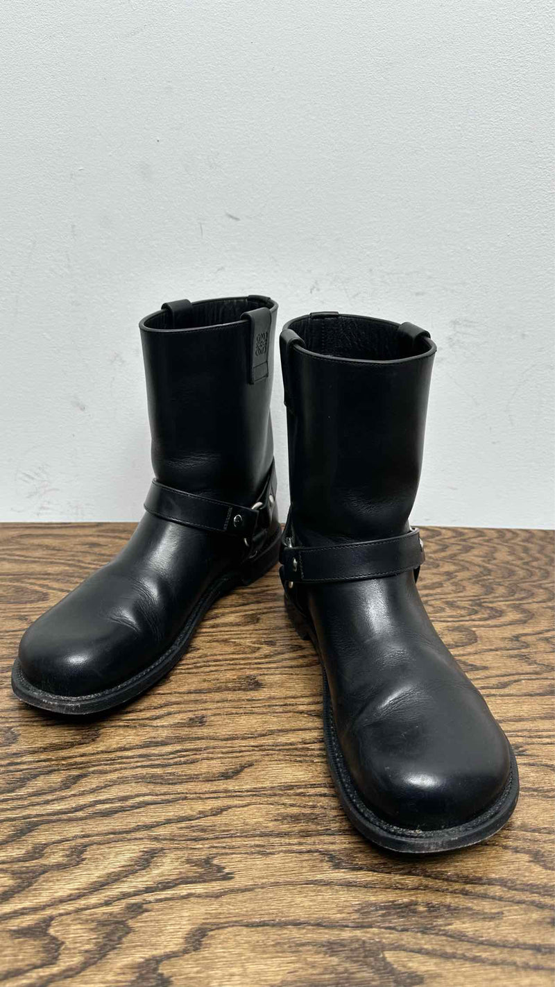 LOEWE Harnes Bikered Boots