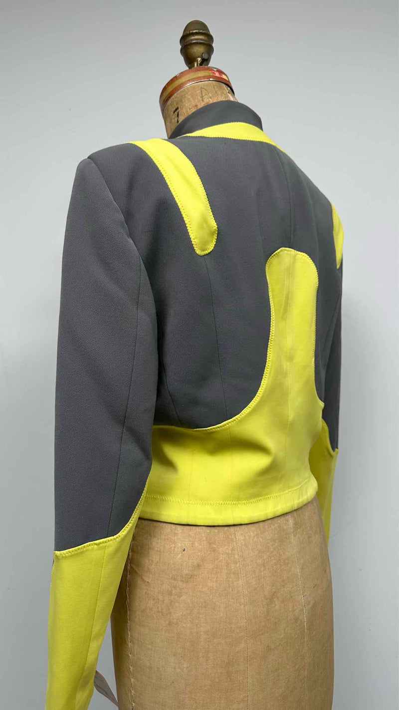 Issey Miyake Color Blocking Colset Jacket