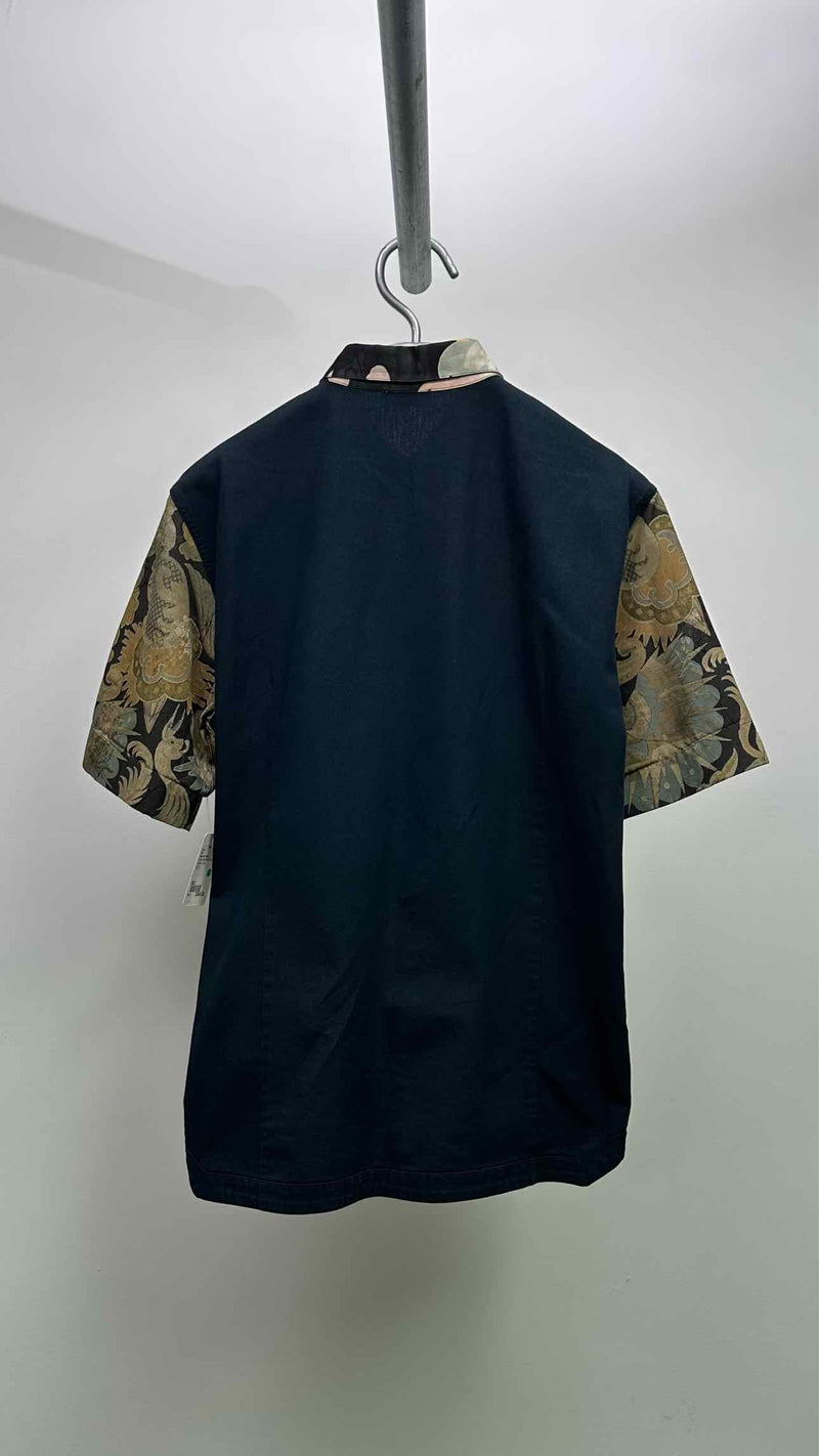 Dries Van Noten S/S Floral-docking Shirt