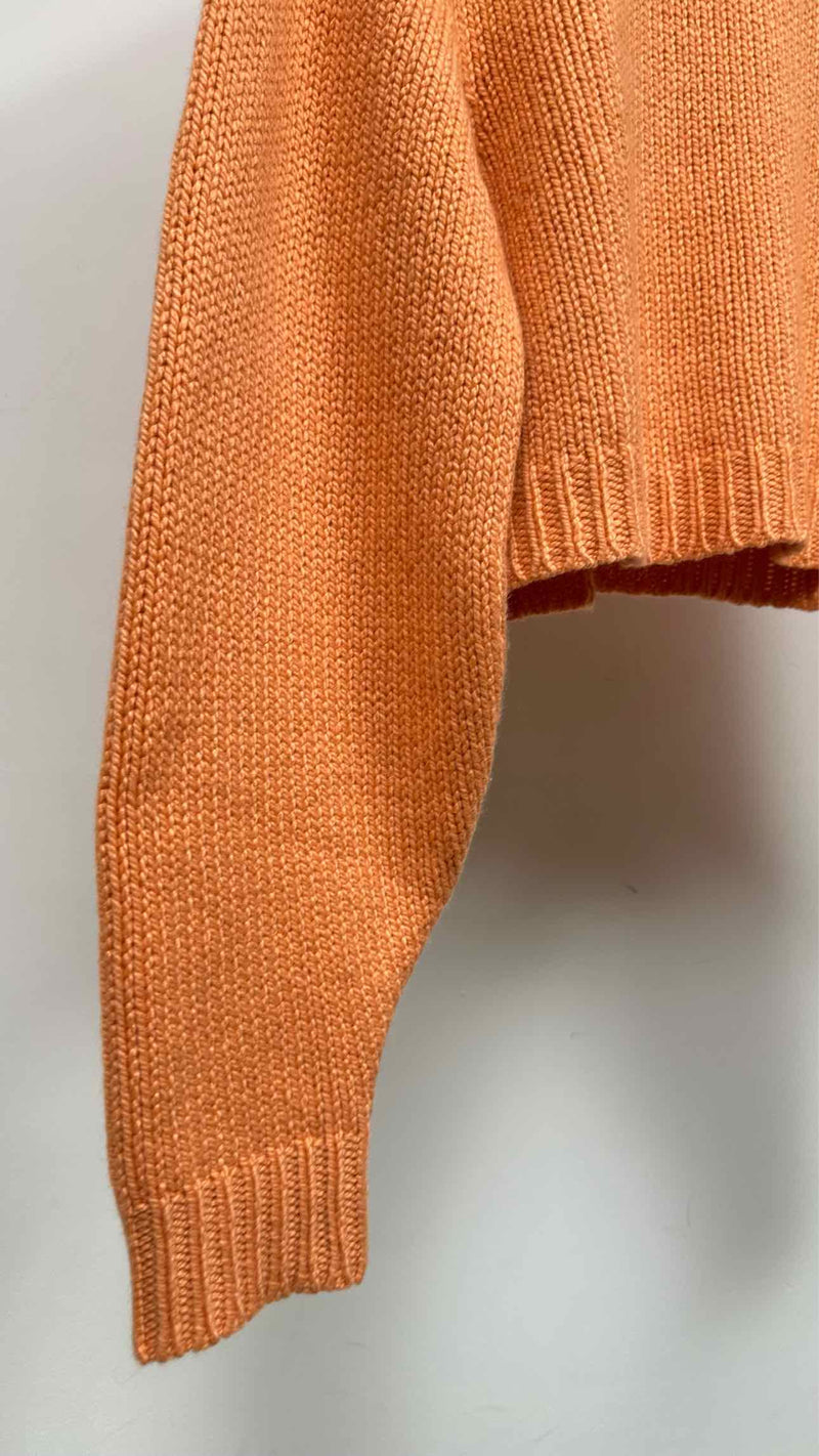 The Row Mock-neck Cropped Sweater