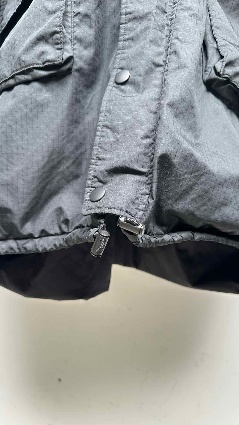 Balenciaga Reflective-stripe Parka