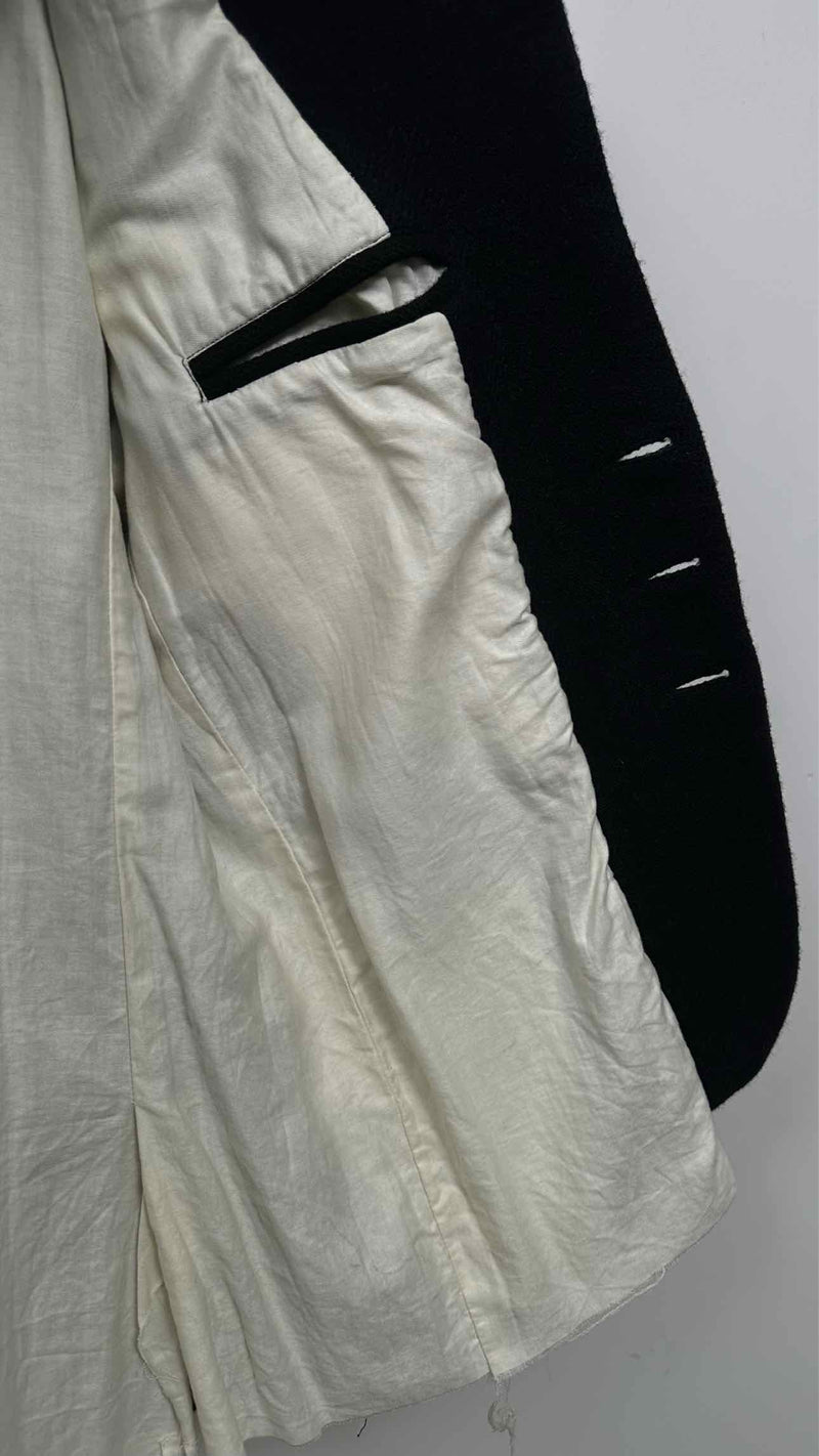 Elena Dawson Tweed Wool Blazer Jacket