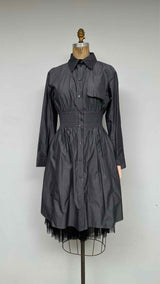 Louis Vuitton L/S Gathered Shirt Dress