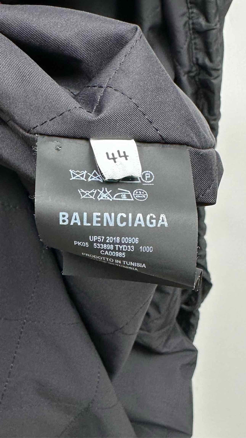 Balenciaga Reflective-stripe Parka