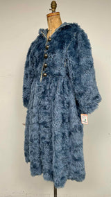 Maryam Nassir Zaden Hooded Fur Coat