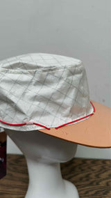 RACING ATELIER Leather-brim Check #1 Cap