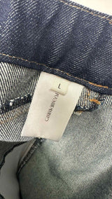 CMMAWEAR Lotus Double-knee Wide Jeans