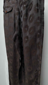 Comme Des Garcons Homme Plus Jacquard Satin Stripe Pants