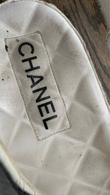 Chanel CC Logo Dad Sandals