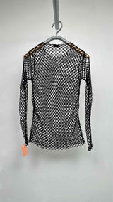 Dries Van Noten Fishnet L/S T-shirt