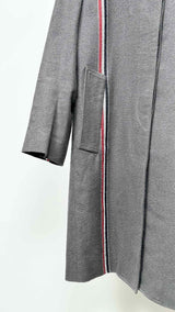 Thom Browne Striped Towel Chesterfield Coat