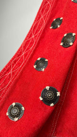 Dries Van Noten Medal-embroidered Denim Vest