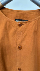 Casey Casey S/S Collarless Paul Shirt