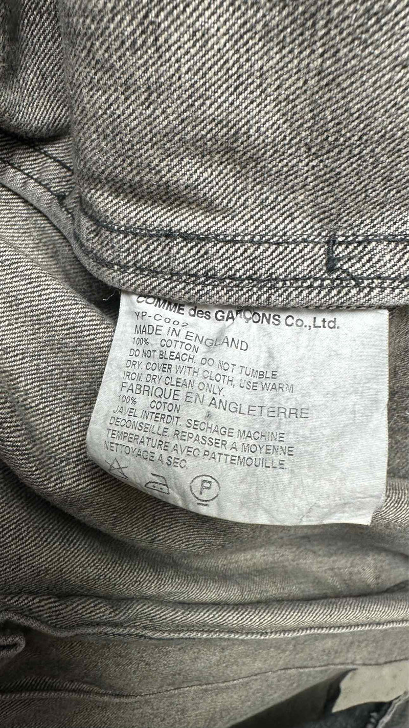 Junya Watanabe MAN X Aquascutum Distressed Denim Trench Coat