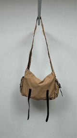 Dries Van Noten Flap Leather-trim Messenger Bag
