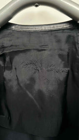 Rick Owens Leather-hybrid Light Coat