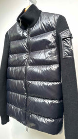 Moncler Knit-hybrid Light Down Cardigan
