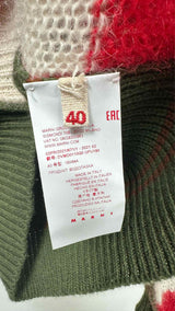 Marni Docking High-neck Border Sweater