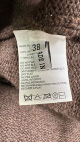 Ann Demeulemeester Suede-bow-closer Cardigan