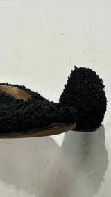 Bottega Veneta Textured Almond Flats