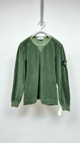 Stone Island Corduroy Elbow-patched Sweatshirt