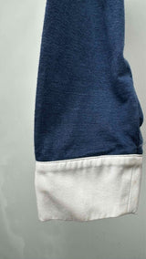 Thom Browne Zip-up Two-tone Cropped Hoodie